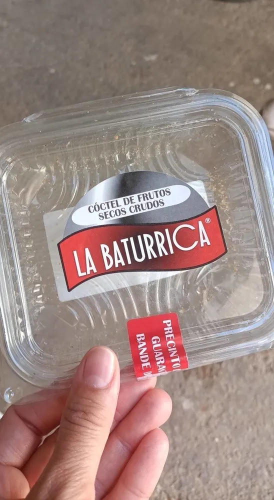 Cóctel de frutos secos crudos