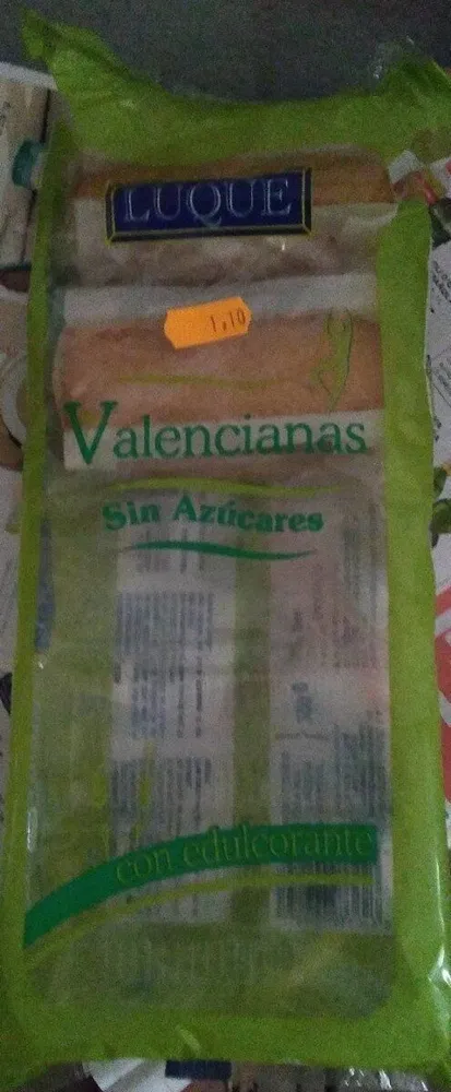 Valencianas sin azúcar