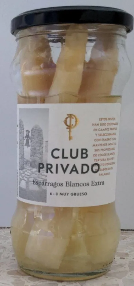 Espárragos blancos extra