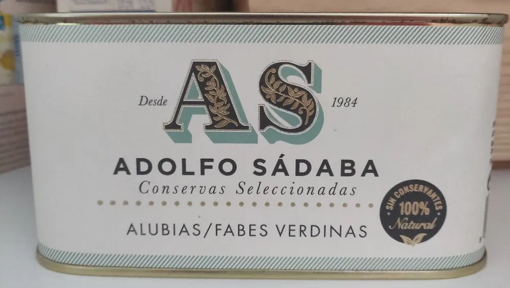 Alubias/fabes verdinas
