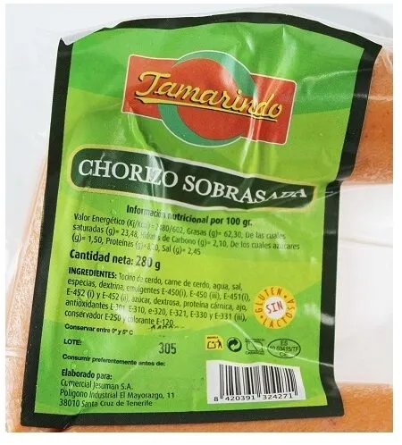 Chorizo sobrasada