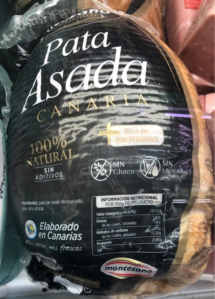 Pata asada Canaria