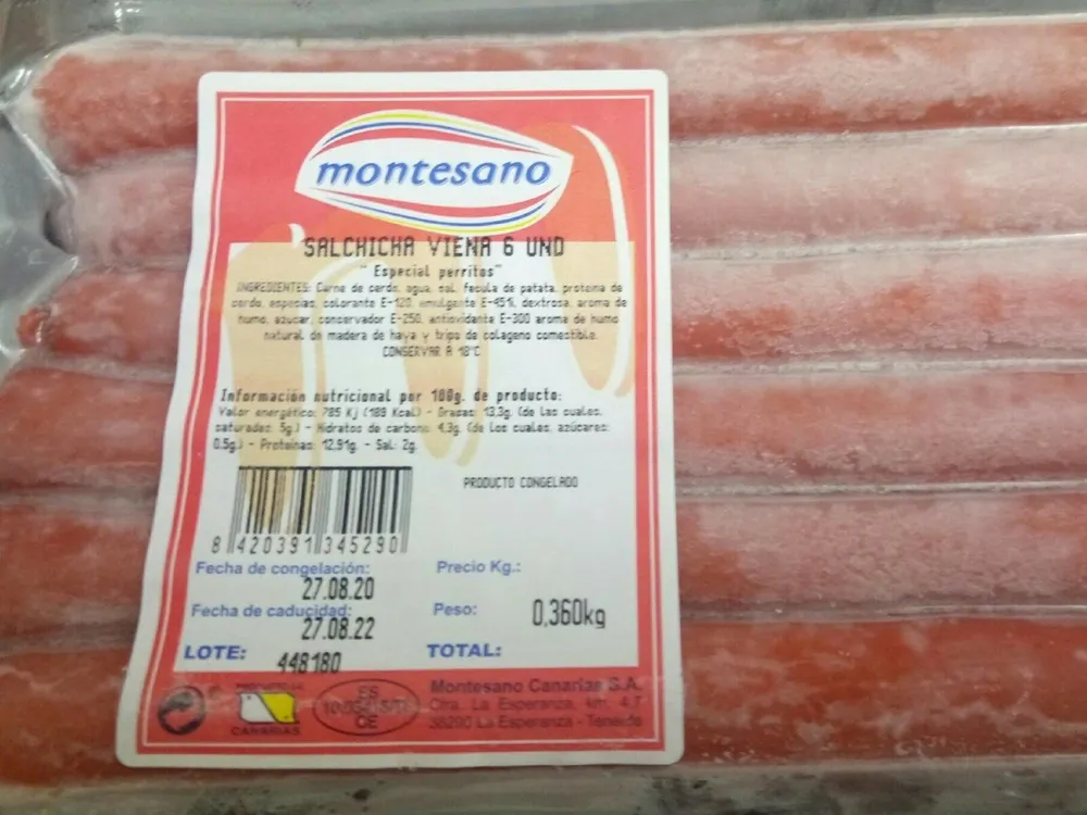 Salchicha viena