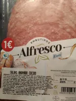 Salami ahumado cocido