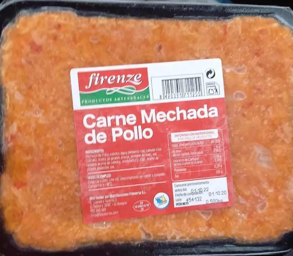 Carne Mechada de Pollo
