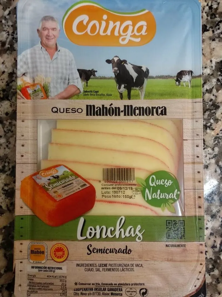 Queso Mahón - Menorca