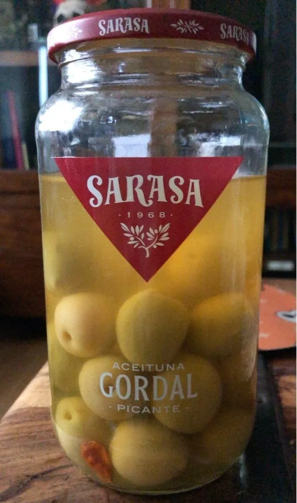 Aceituna gordal picante