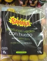 Aceitunas verdes sin hueso