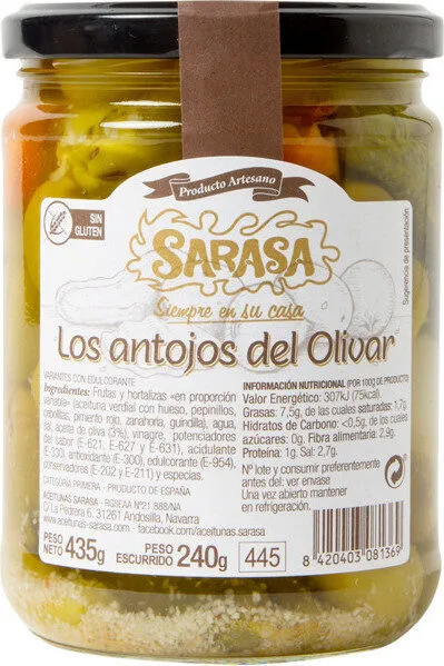 Los antojos del olivar aceitunas verdial con