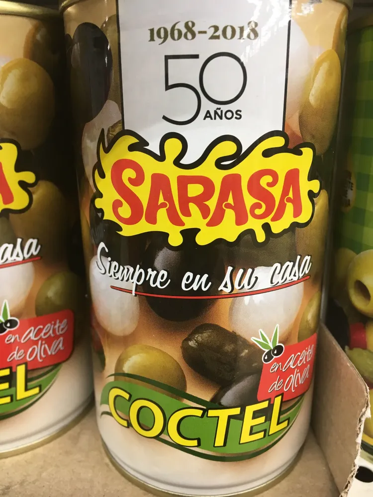 Coctel aceitunas
