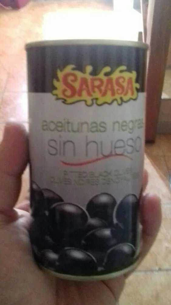 Olives noires dénoyautées