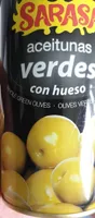 Aceitunas verdes con hueso