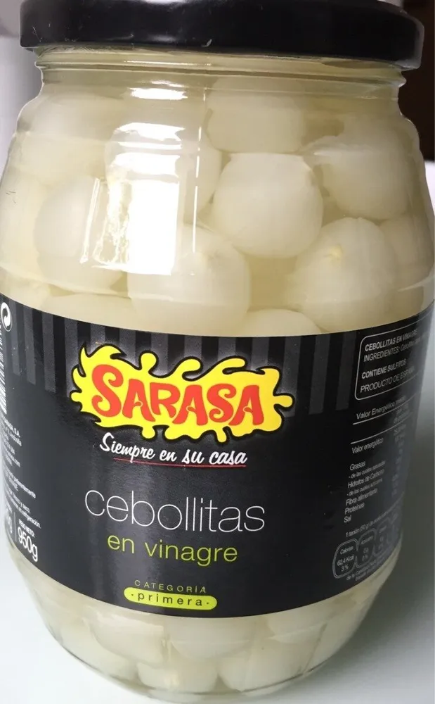 Cebollitas en vinagre