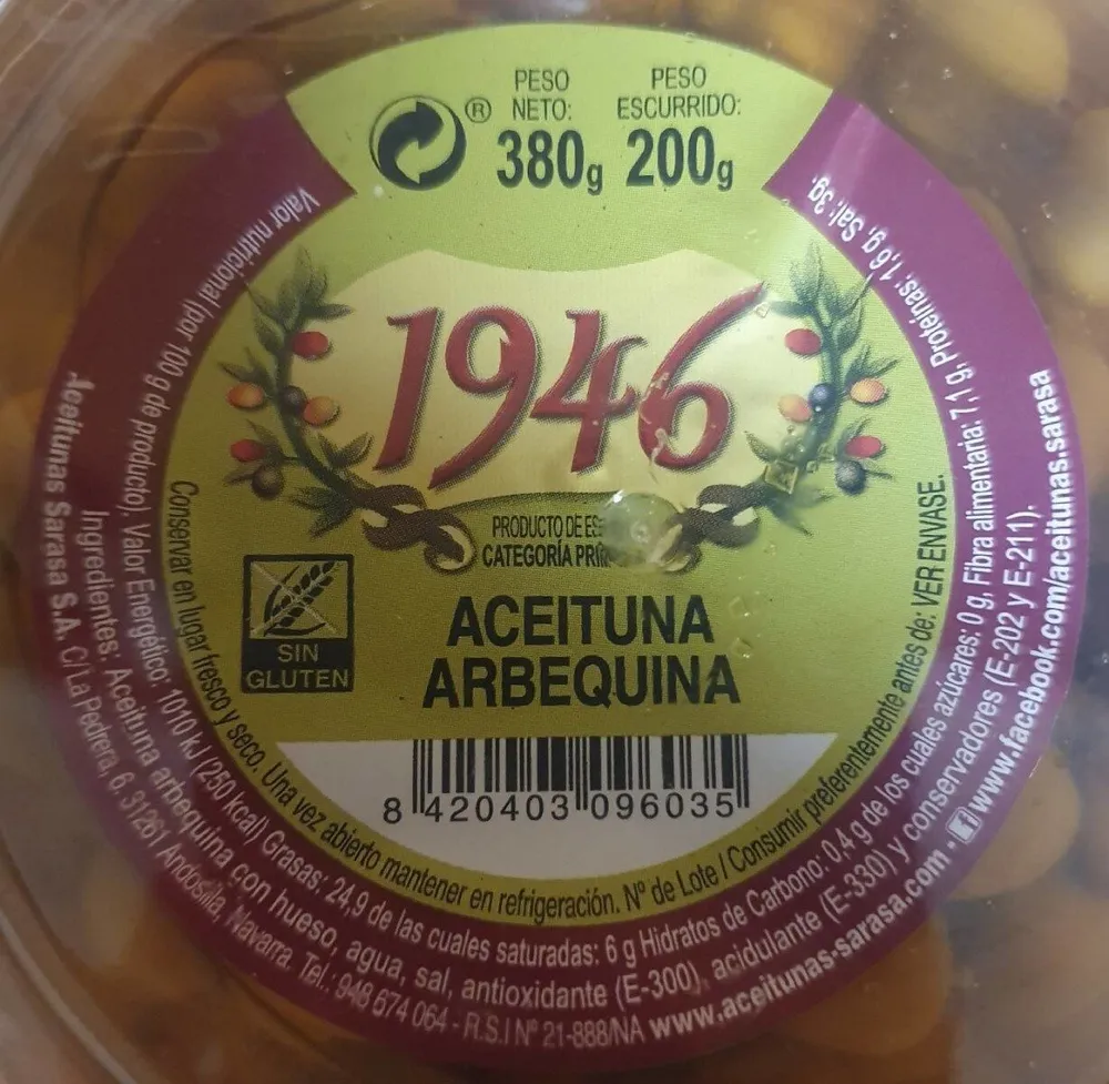 Aceituna arbequina