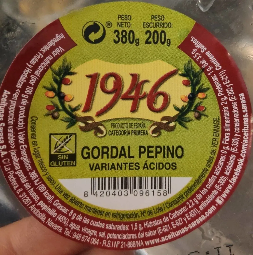 Gordal pepino