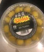 Aceituna verde sin hueso