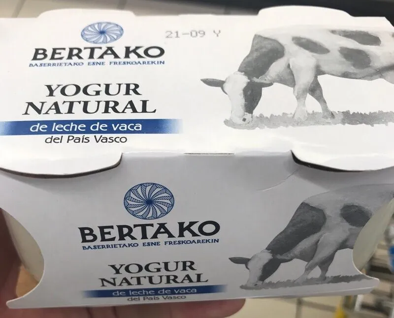 Yogur Natural de leche de vaca