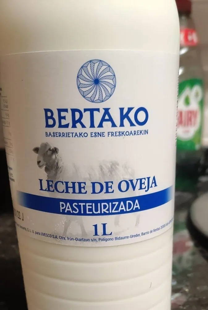 Leche de oveja pasteurizada