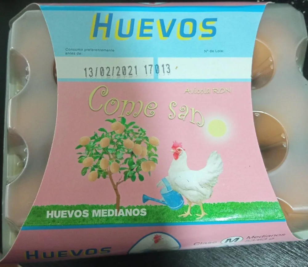 Huevos medianos