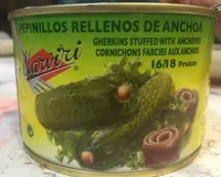 Pepinillos rellenos de anchoa Marivi