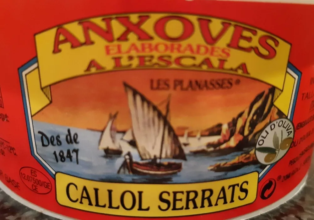 Anxoves elaborades a l'Escala