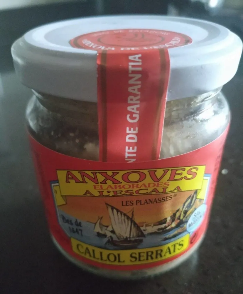 Anxoves elaborades a l'Escala