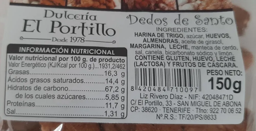 Dedos de santo