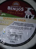 Queso de vaca fresco