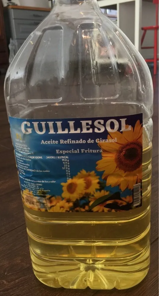 Aceite refunado de girasol