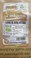 Harina de avena integral