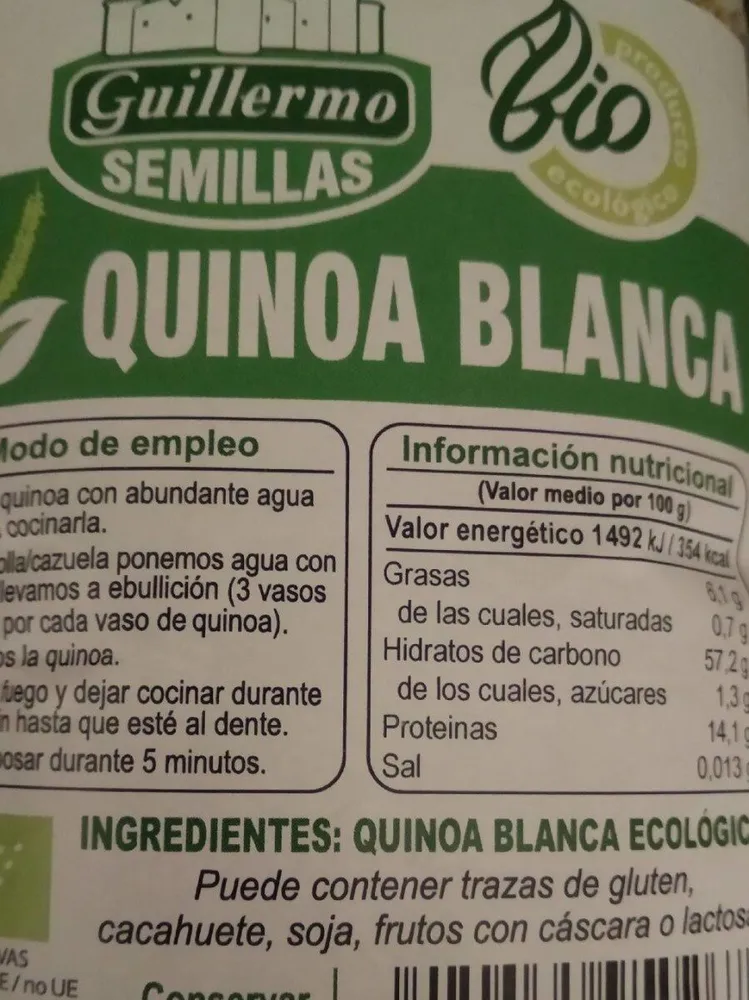 Quinoa blanca