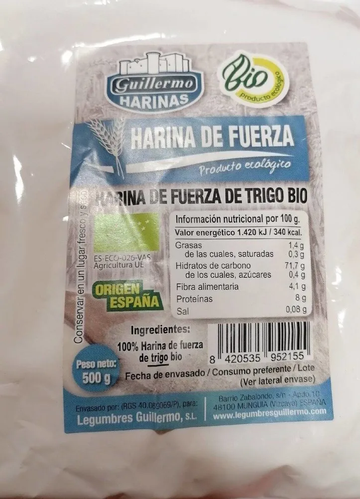 Harina de fuerza