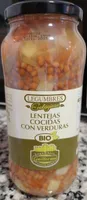 Lentejas cocidas con verduras