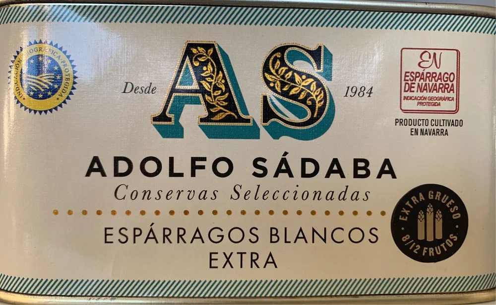 Esparragos blancos extra