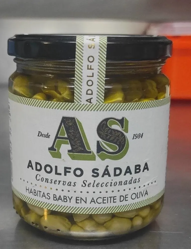Habitas baby en aceite de Oliva