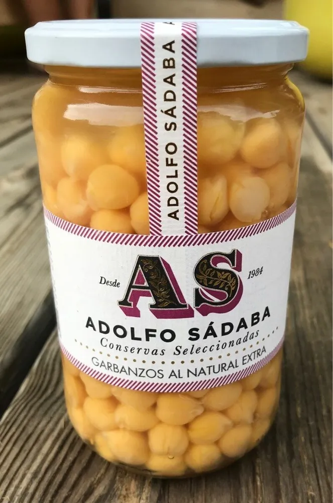 Garbanzos al natural extra