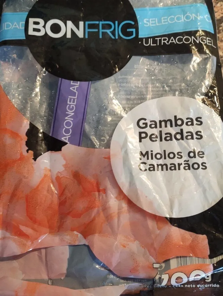 Gambas peladas