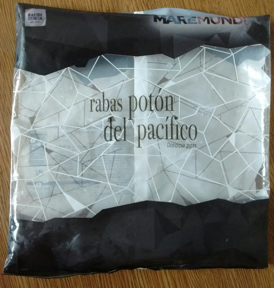 Rabas potón del pacífico