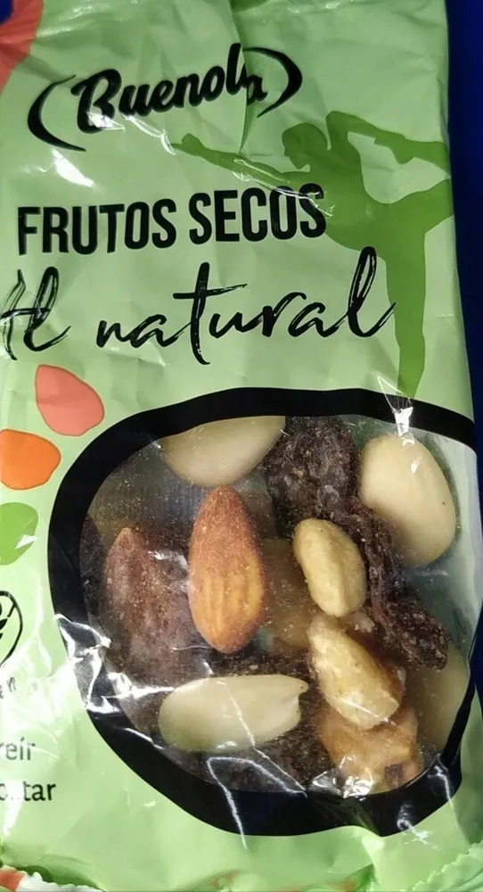 Frutos secos al natural