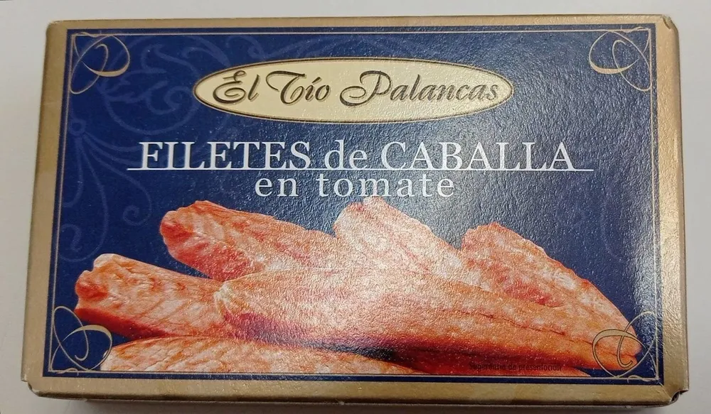 Filetes de caballa en tomate
