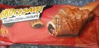Croissant relleno de chocolate