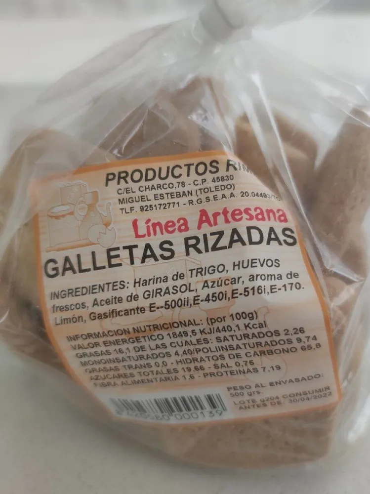Galletas Rizadas