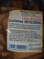 Galletas integral