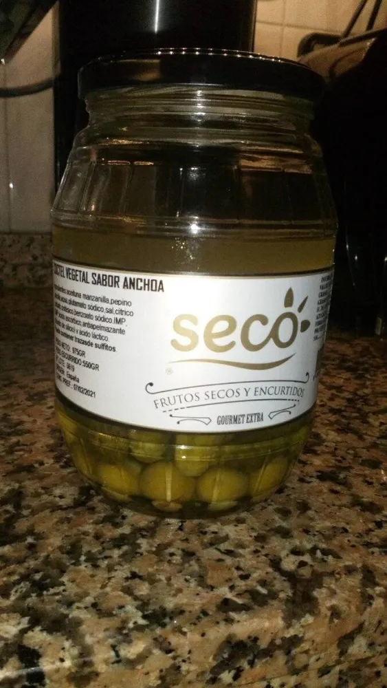 Coctel vegetal sabor anchoa