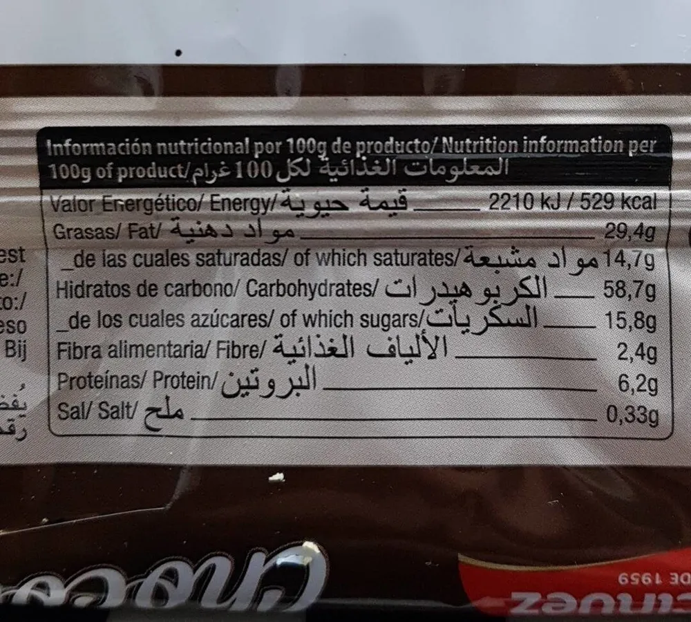Walfer Sabir Chocolate