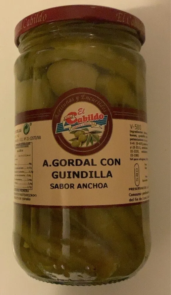 A. GORDAL CON GUINDILLA SABOR ANCHOA