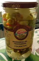Banderillas troceadas picantes