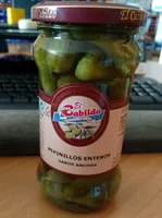 Pepinillos enteros sabor anchoa
