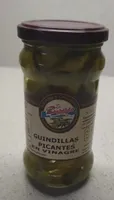 Guindillas picantes en vinagre