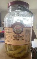 Guindillas picantes en vinagre